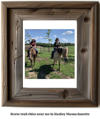 horse trail rides near me in Hadley, Massachusetts